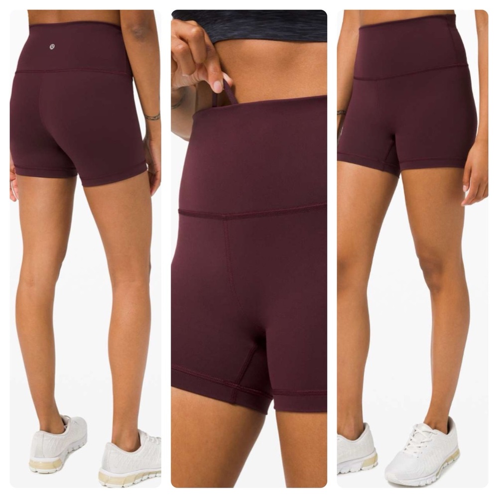 Lululemon Wunder Train High-Rise Short 4"